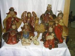 Nativity set are made from porcelain  8.JPG