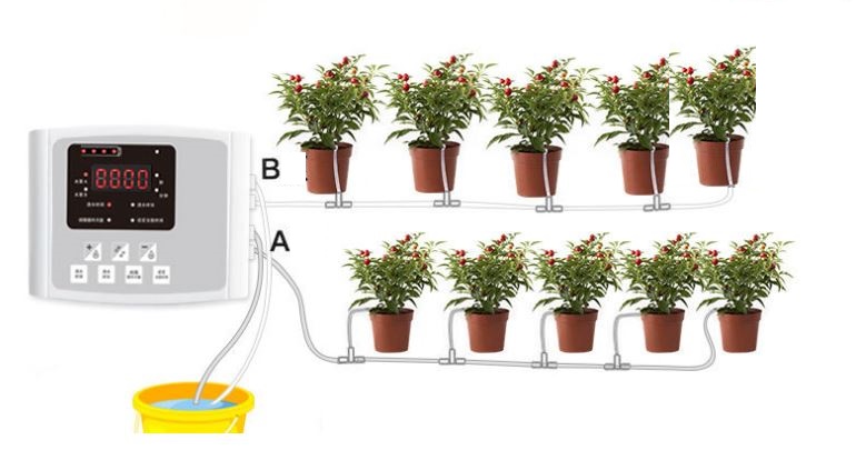 Timer Garden Automatic Watering Device for Potted Plants Flower - Click Image to Close