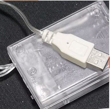 USB powered 3 AA Battery operation LED Neon SignLight snowflower